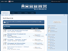Tablet Screenshot of bulli-board.de